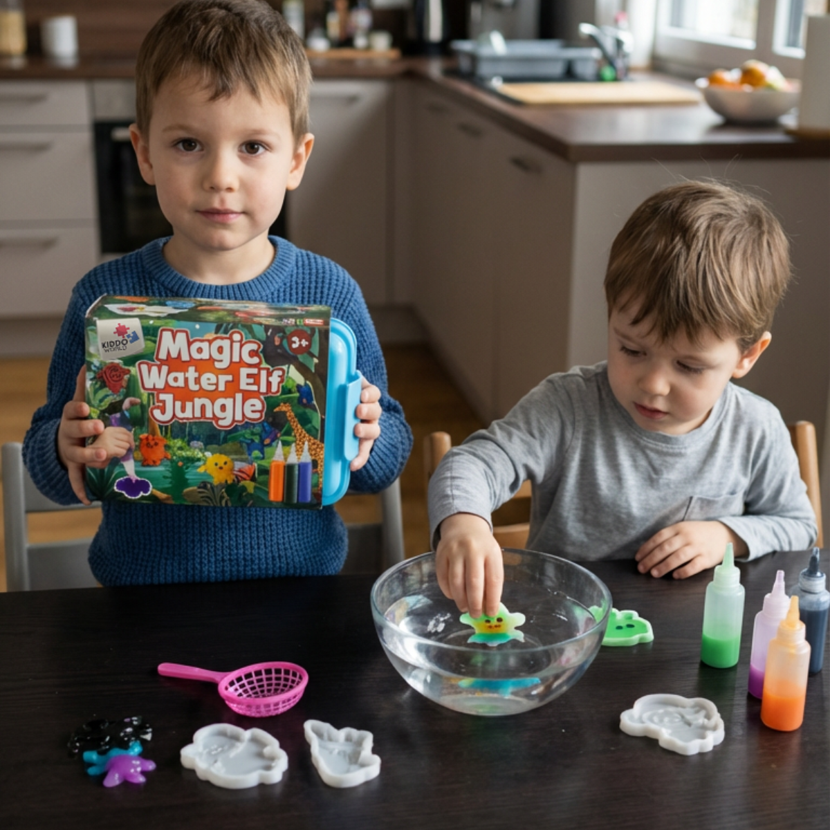 Magical Tropical World with Glitter