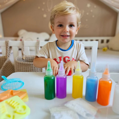 Magic Water Elf with GLITTER | Ocean World | 8 and 16 colors | for children 3+