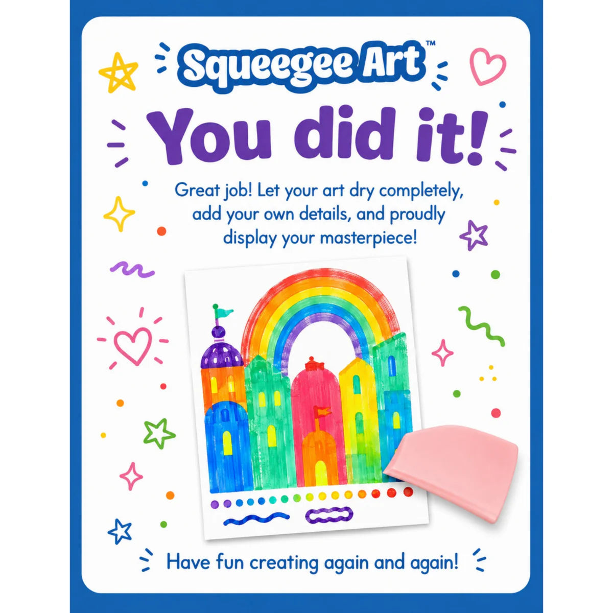 Squeegee Art: 100 New Templates Expansion Pack