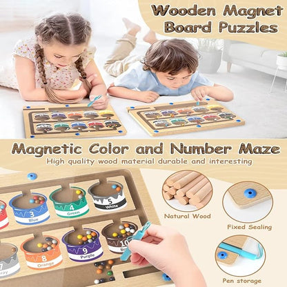 Montessori Magnetic Color Matching Board