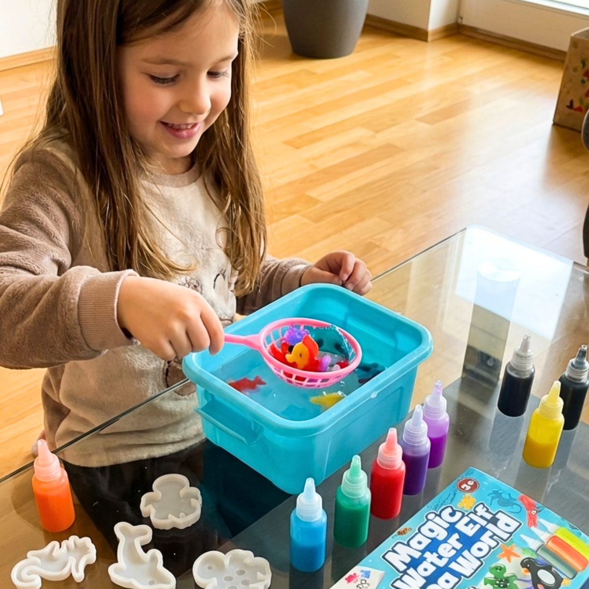 Magical Water Gnomes with GLITTER | Underwater World