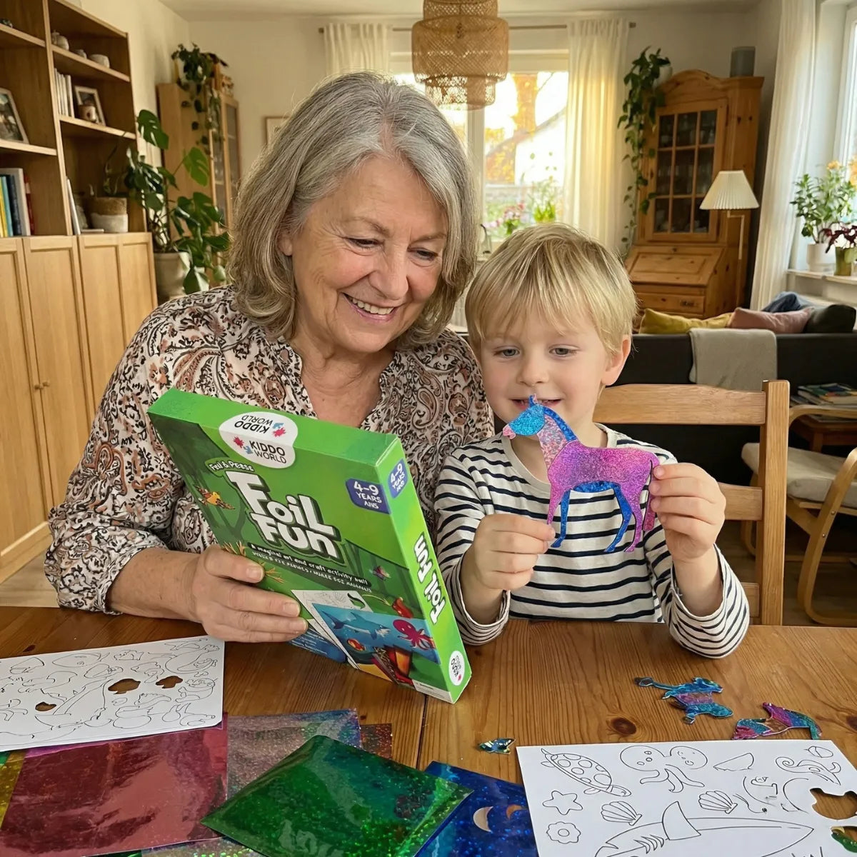 Wassermalbuch – Folge den Linien! Malen Sie mit Wasser durch Regenbögen und die Natur, wiederverwendbar (8 Seiten, 6–24 Monate)