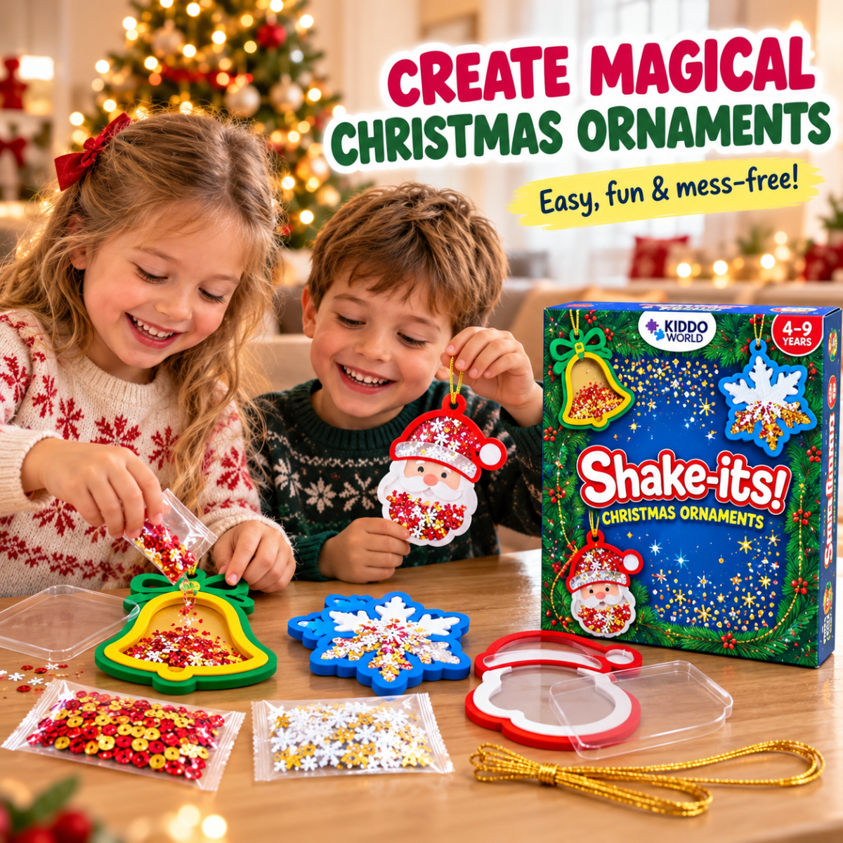 Shake-Its – Creative Kit for Making Festive Decorations (4+ years)