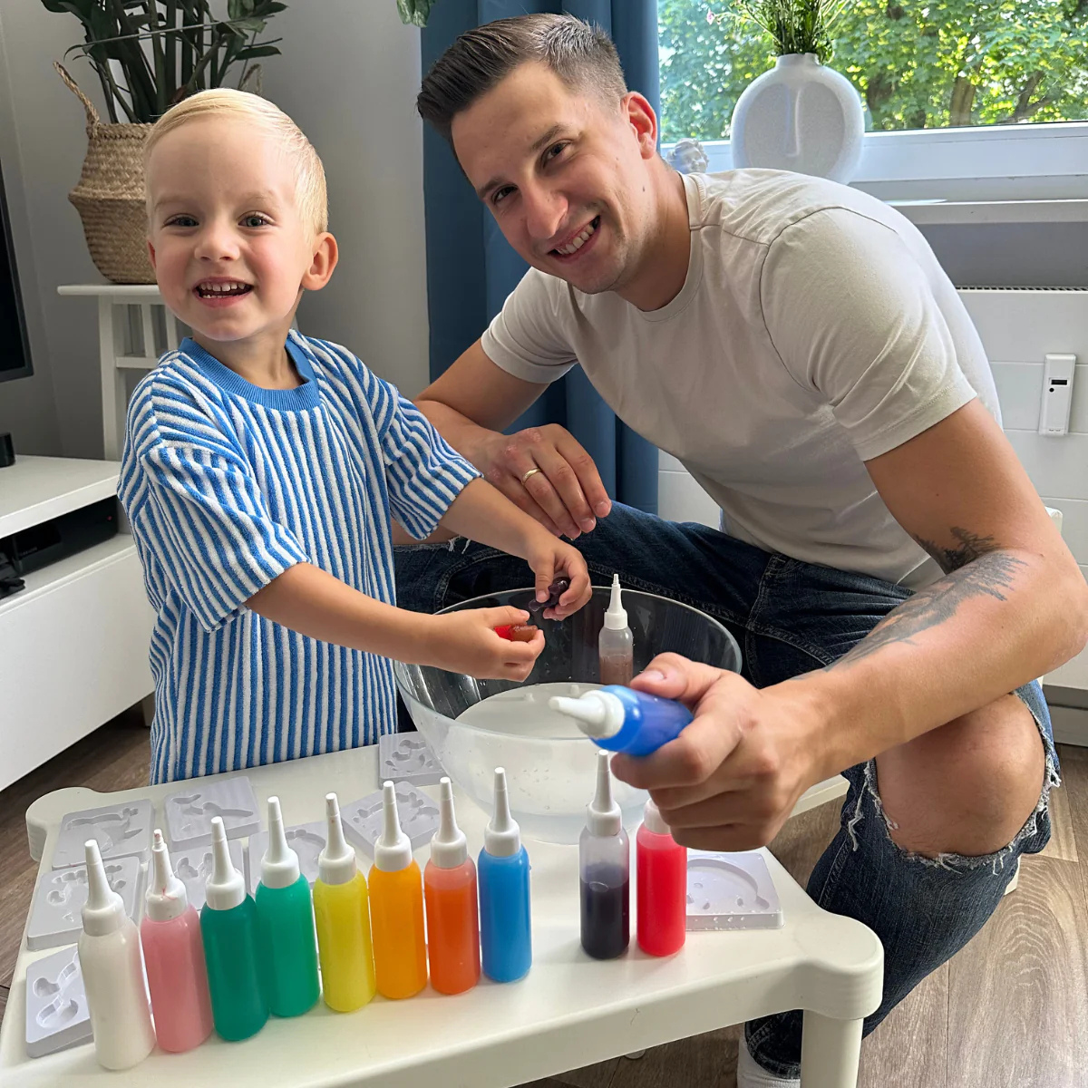 Magic Water Elf with GLITTER | Ocean World | 8 and 16 colors | for children 3+