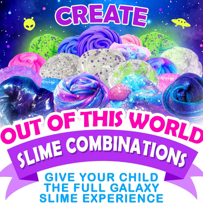 Galaxy Slime Kit | Create Your Own Slime Galaxy | for Kids 4+