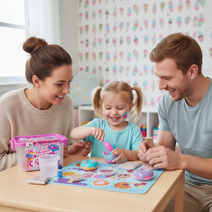 Ice Cream Slime Kit | Create Your Own Slime Ice Cream World | for Kids 4+