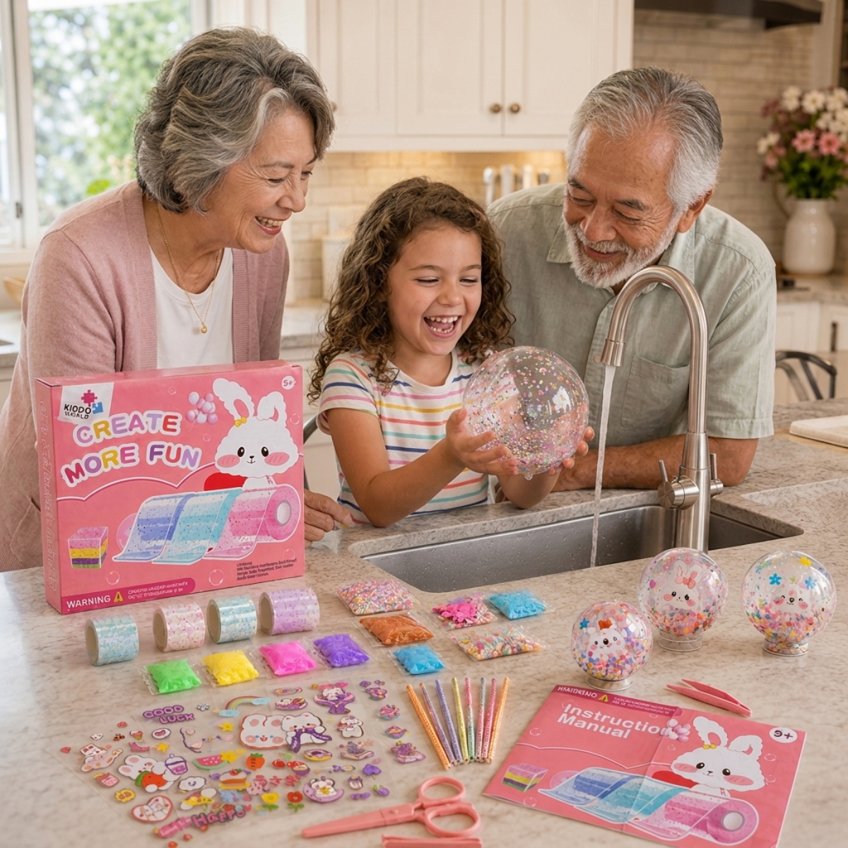 SQUISHIES BUNDLE: Magic Water Squishies, Slime Squishies Ocean Mermaids & Bubble Squishies