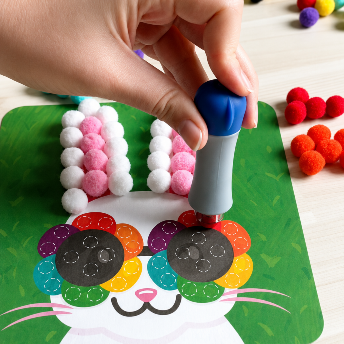 SENSORY CREATIVE BUNDLE: Pom Pom Kit & Tufting Kit