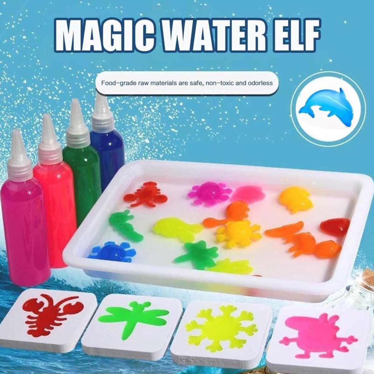 Magic Water Creatures Creation Kit with FREE BOX (3+ years)