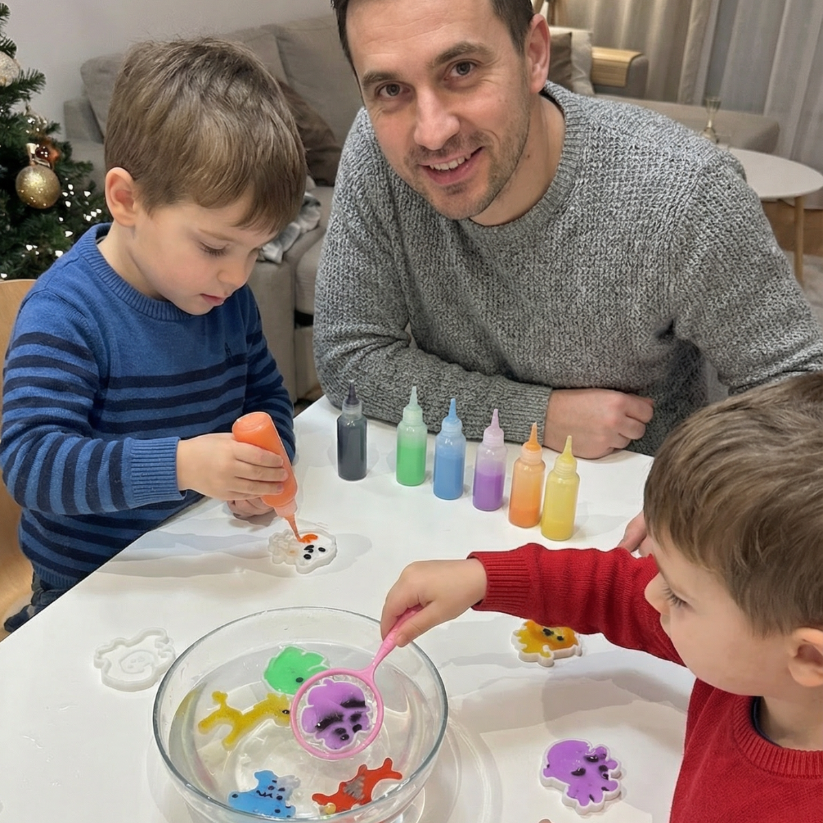 Magical Tropical World with Glitter