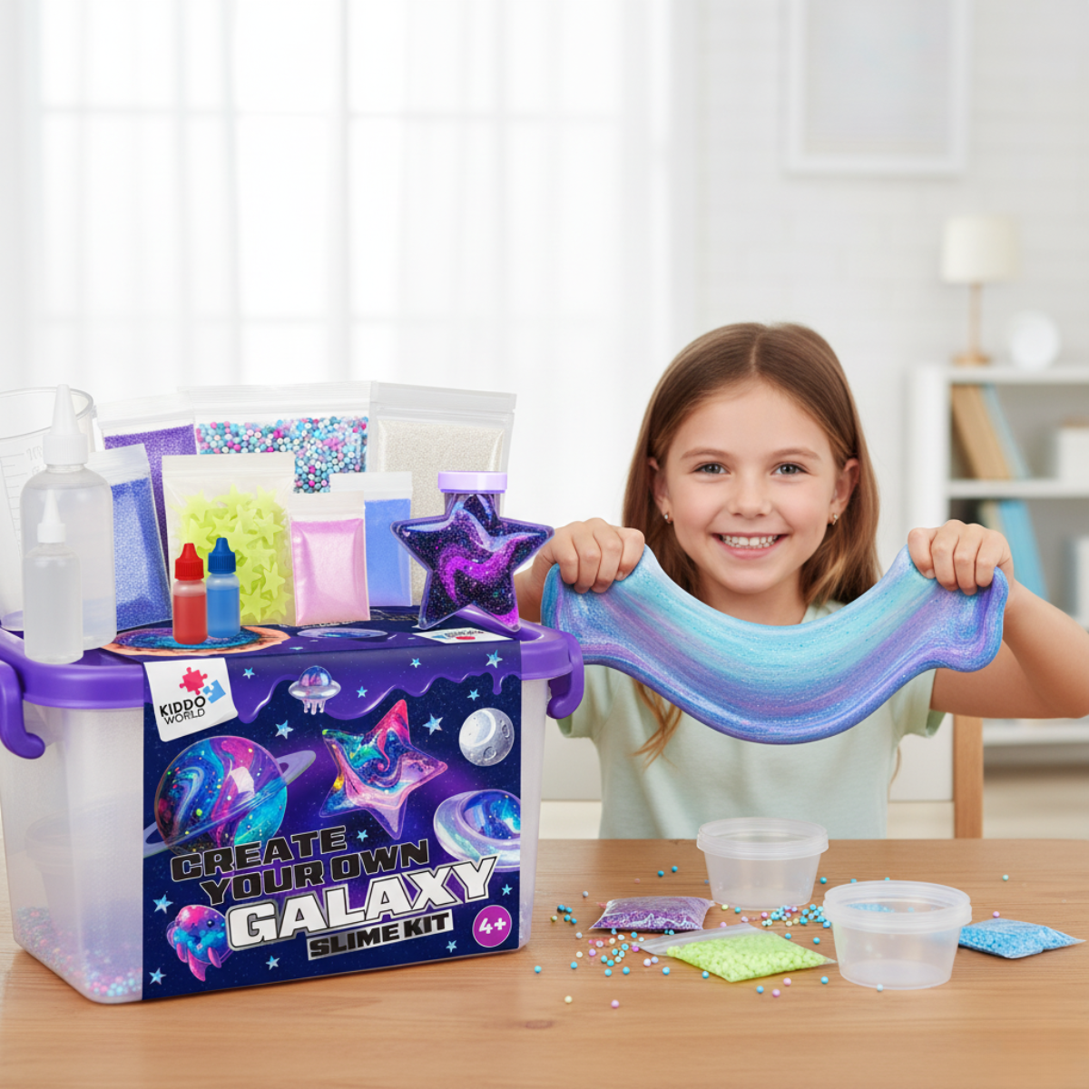 Galaxy Slime Kit | Create Your Own Slime Galaxy | for Kids 4+