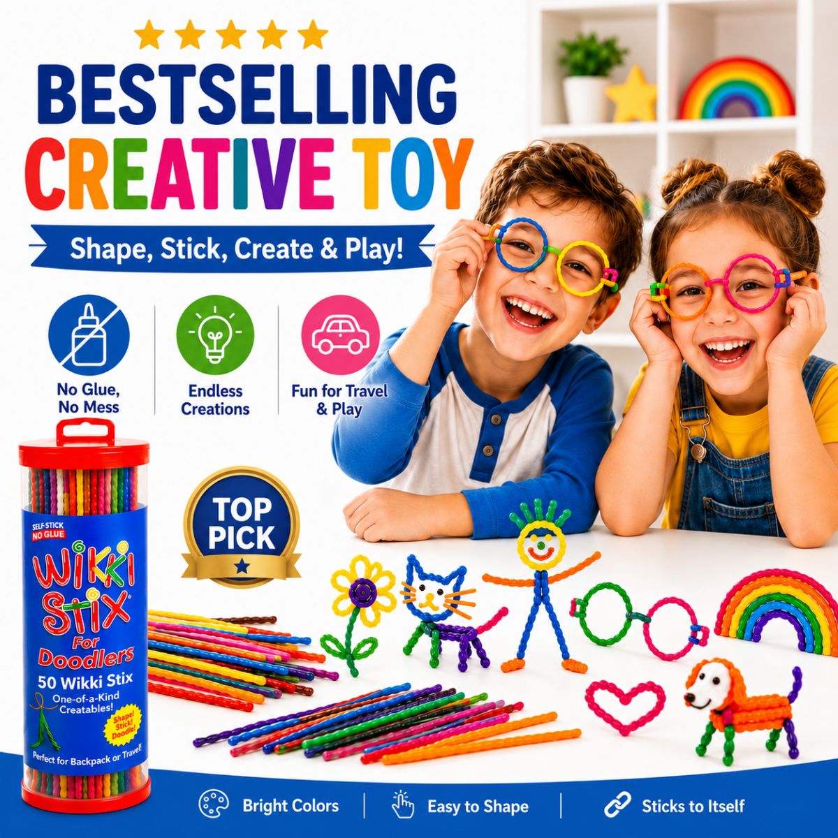 Wikki Stix: Big Activity E-Book (30 pages and 40 tasks)