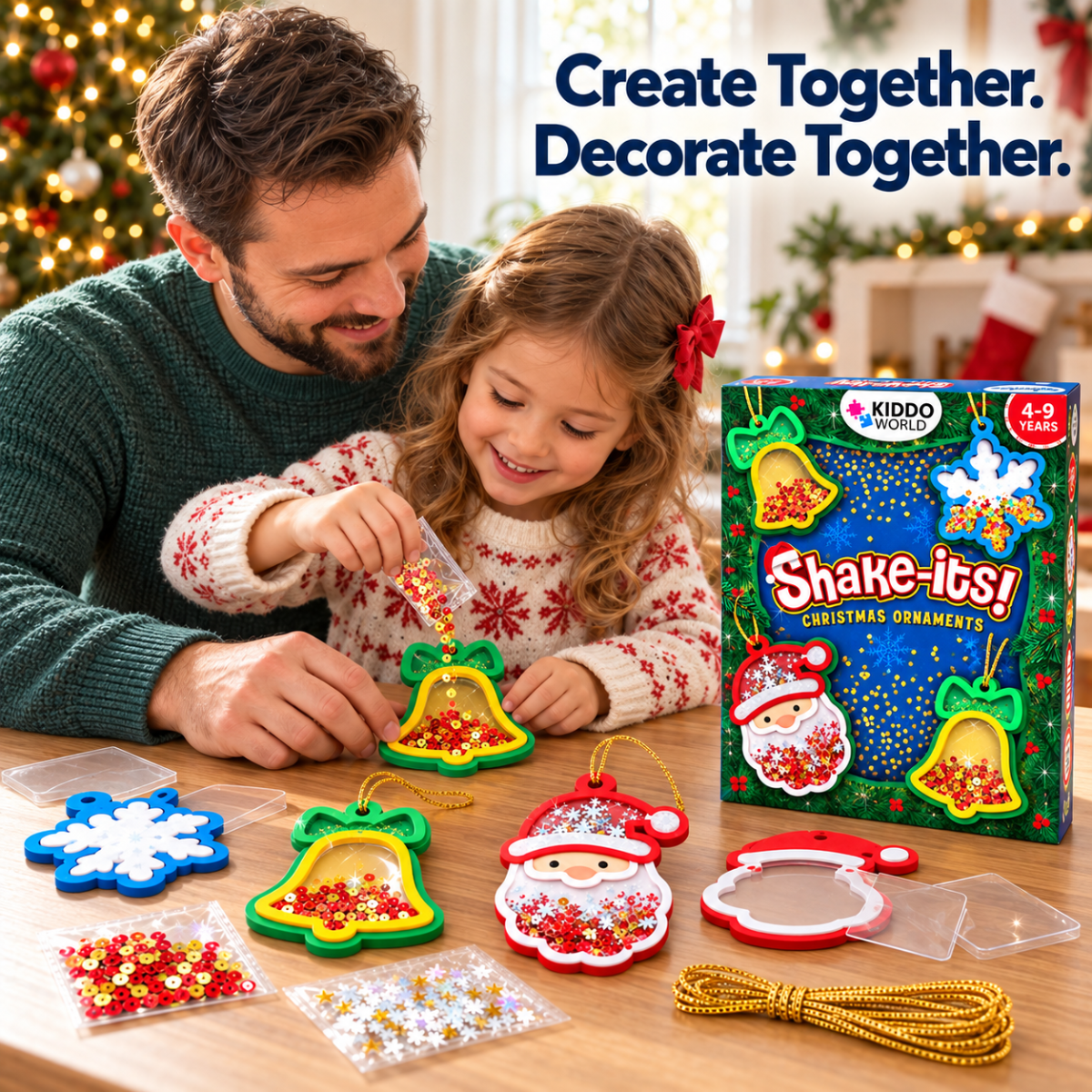 Shake-Its – Creative Kit for Making Festive Decorations (4+ years)