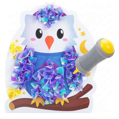 Tufting Kit | Sensory Creative Play with Colorful Pieces | for Kids 4+