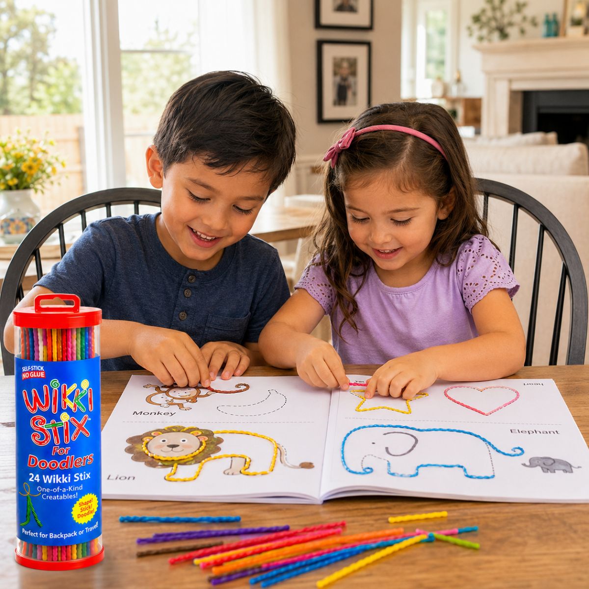 Wikki Stix: Big Activity E-Book (30 pages and 40 tasks)