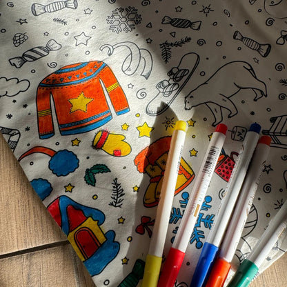 Zweiteiliges Pyjama-Set für Kinder - Color Me! 🦊🌲 Waldtiere
