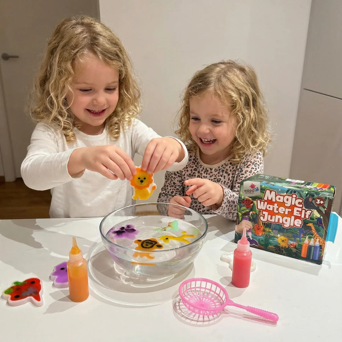 Magic Water Squishies – Creative 3D Figure Making Kit | Jungle | 3+ Years