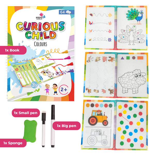 Curious Child Colours: Interaktivno učenje boja (2+ godine)