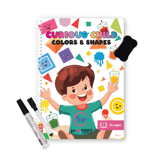 Curious Child Colors & Shapes Arbeitsheft (5+ Jahre)