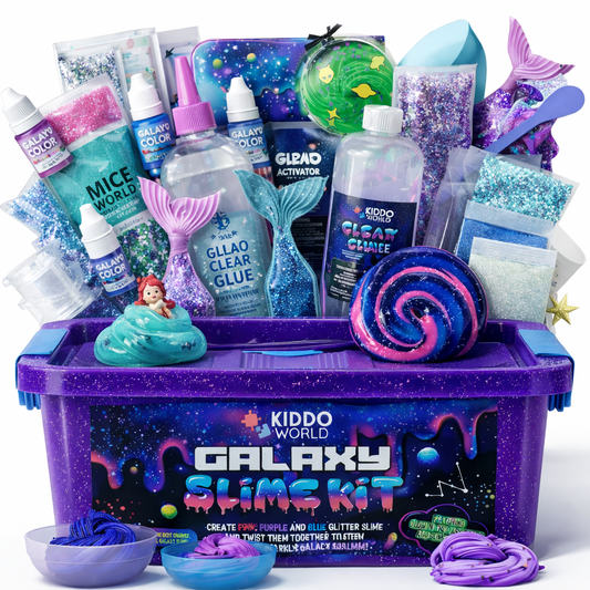 19-Piece Creative SLIME Kit | Galaxy