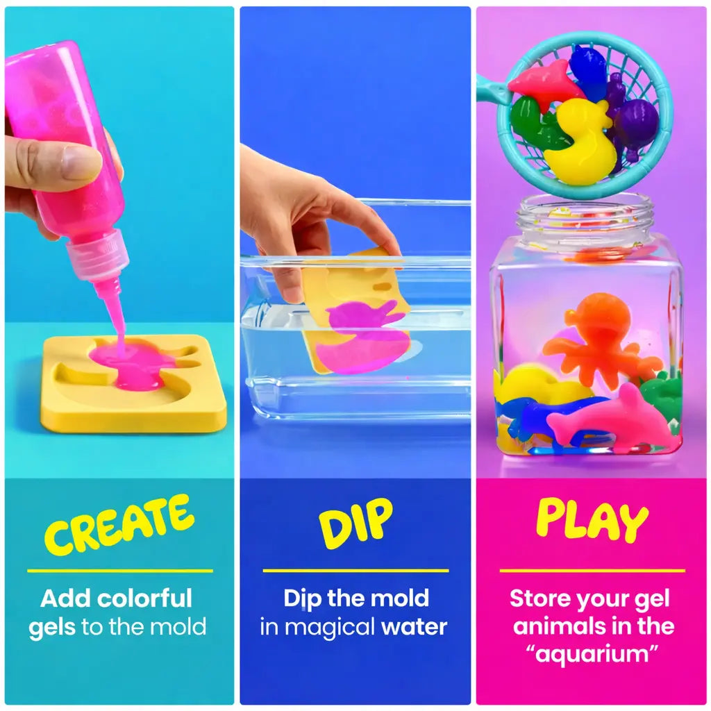 Magic Water Elf, Sea World, 8 Colors and 8 Molds