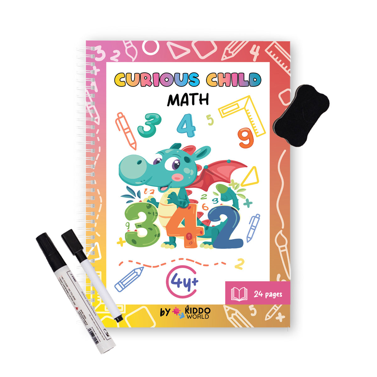 Curious Child Math Quaderno di esercizi (4+ anni)