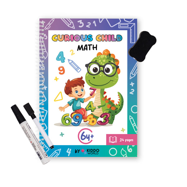 Curious Child Math Workbook (6+ years)