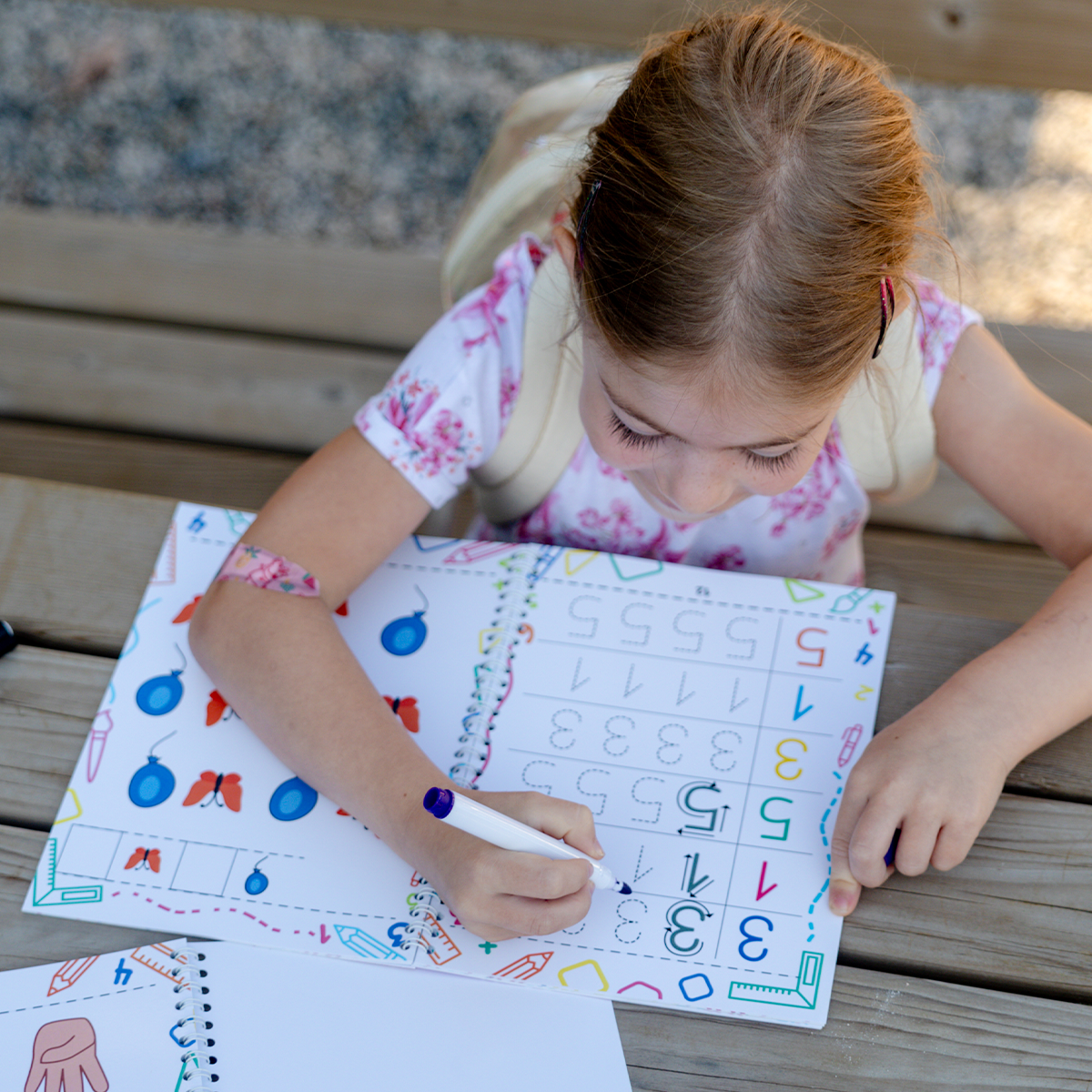 Curious Child Math Radna bilježnica (6+ godina)