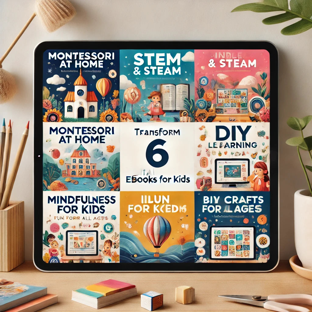 Smart Kids Bundle: 6 Digital eBooks for Learning, Creativity, and Fun