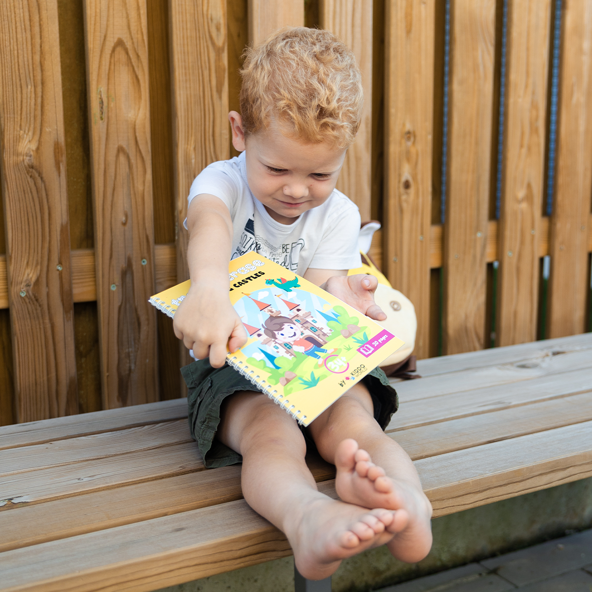 Drawing Castles - Write & Wipe Workbook for Exploring Shapes and Patterns (Ages 3+)