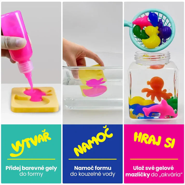 Magic Water Creatures – 3-in-1 Mega Bundle | Ocean World, Jungle & Farm (3+ years)