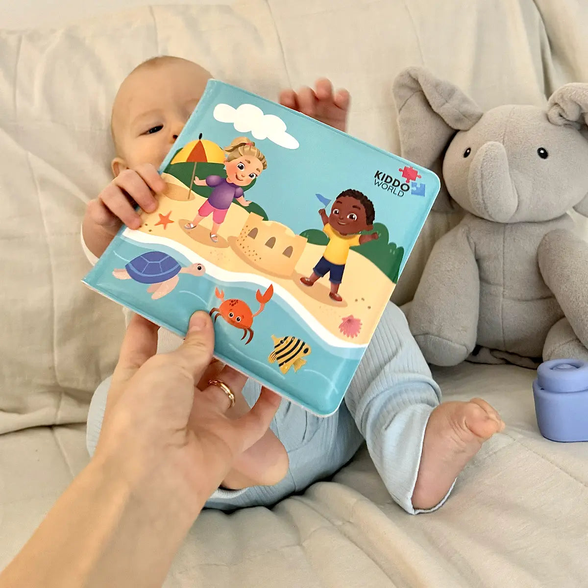 Libro de Colorear con Agua Mundo Marino (6+ meses)