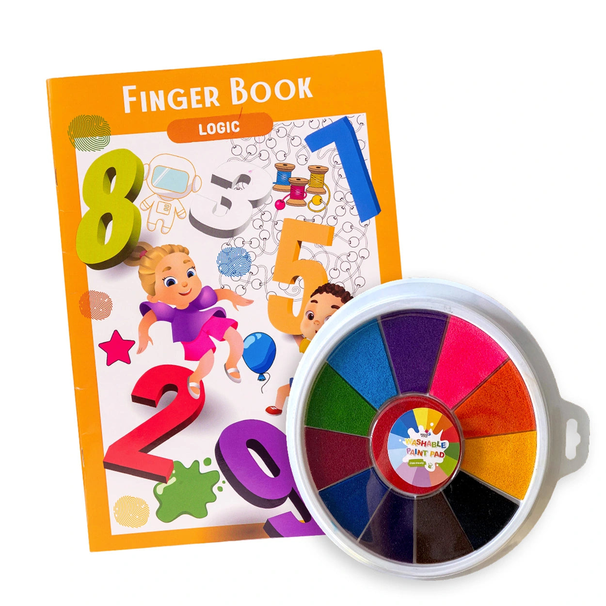 Fingerprint Logic Coloring Book (3+ years)