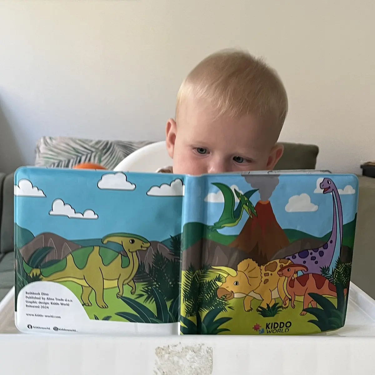 Livro de Colorir com Água Mundo Marinho (6+ meses)