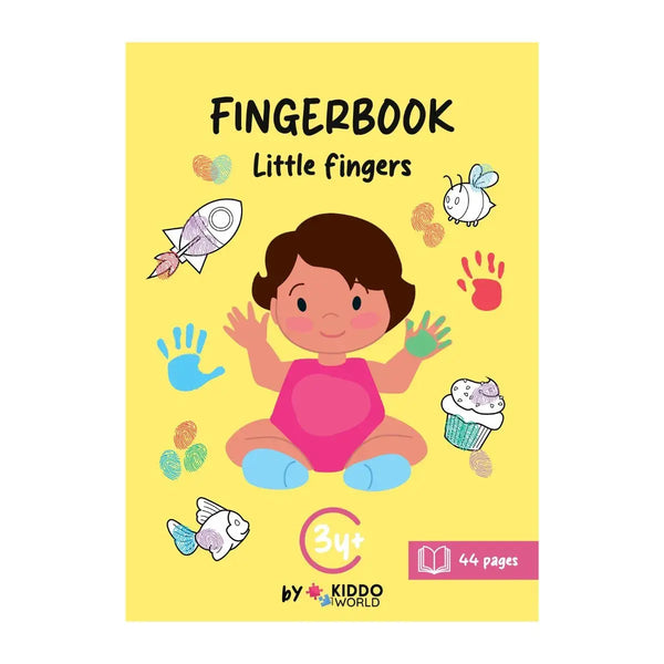 Fingerprint Coloring Book Little Fingers (3+ years)