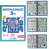 Montessori Workbook of Fun Mazes and Logical Paths (Ages 3+)