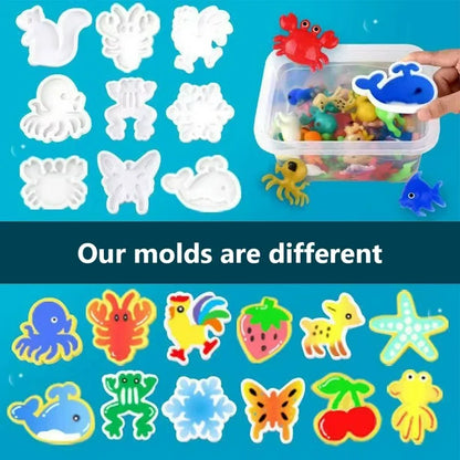 NEW: Set of 6 New Molds for Magical 3D Figures