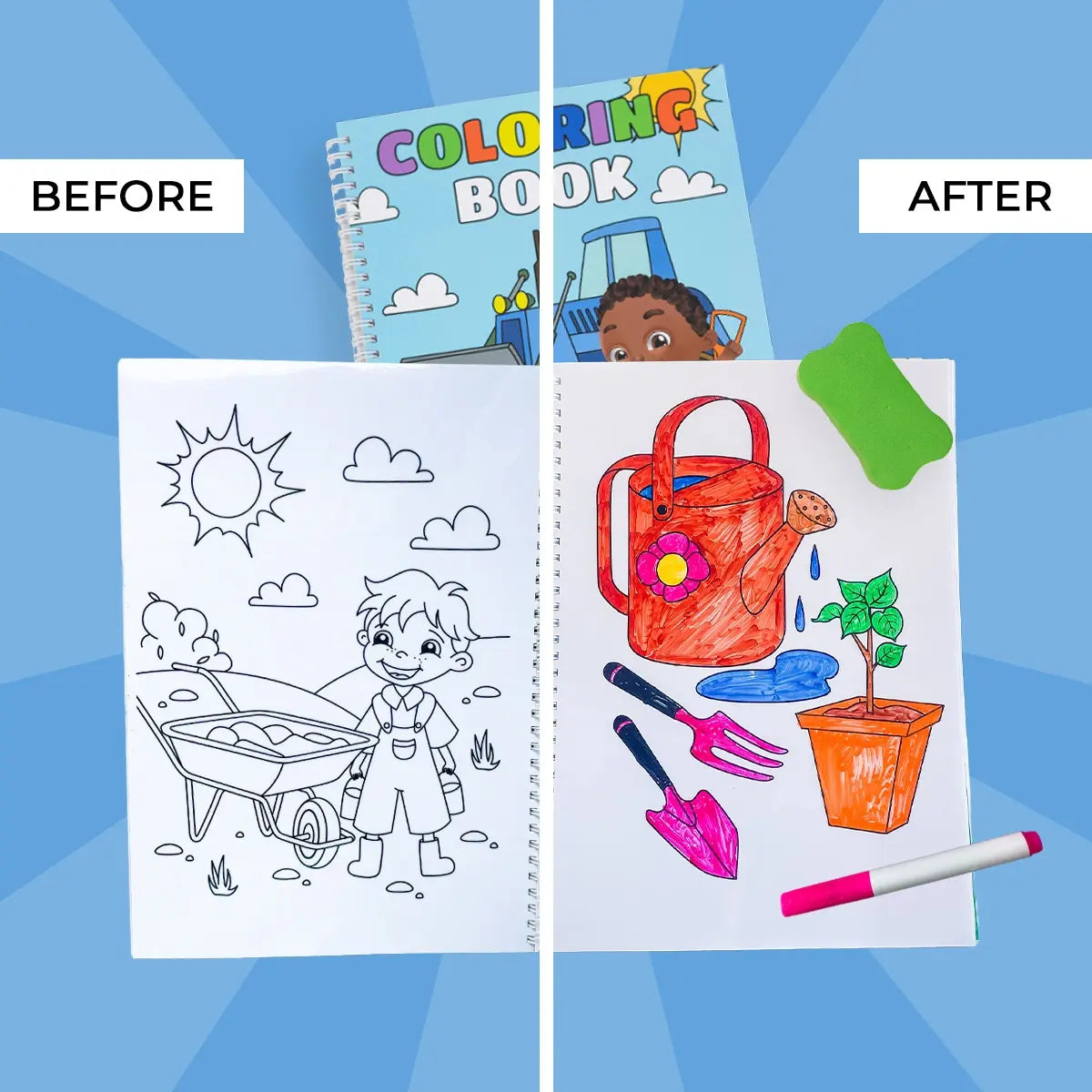 Boys Coloring book