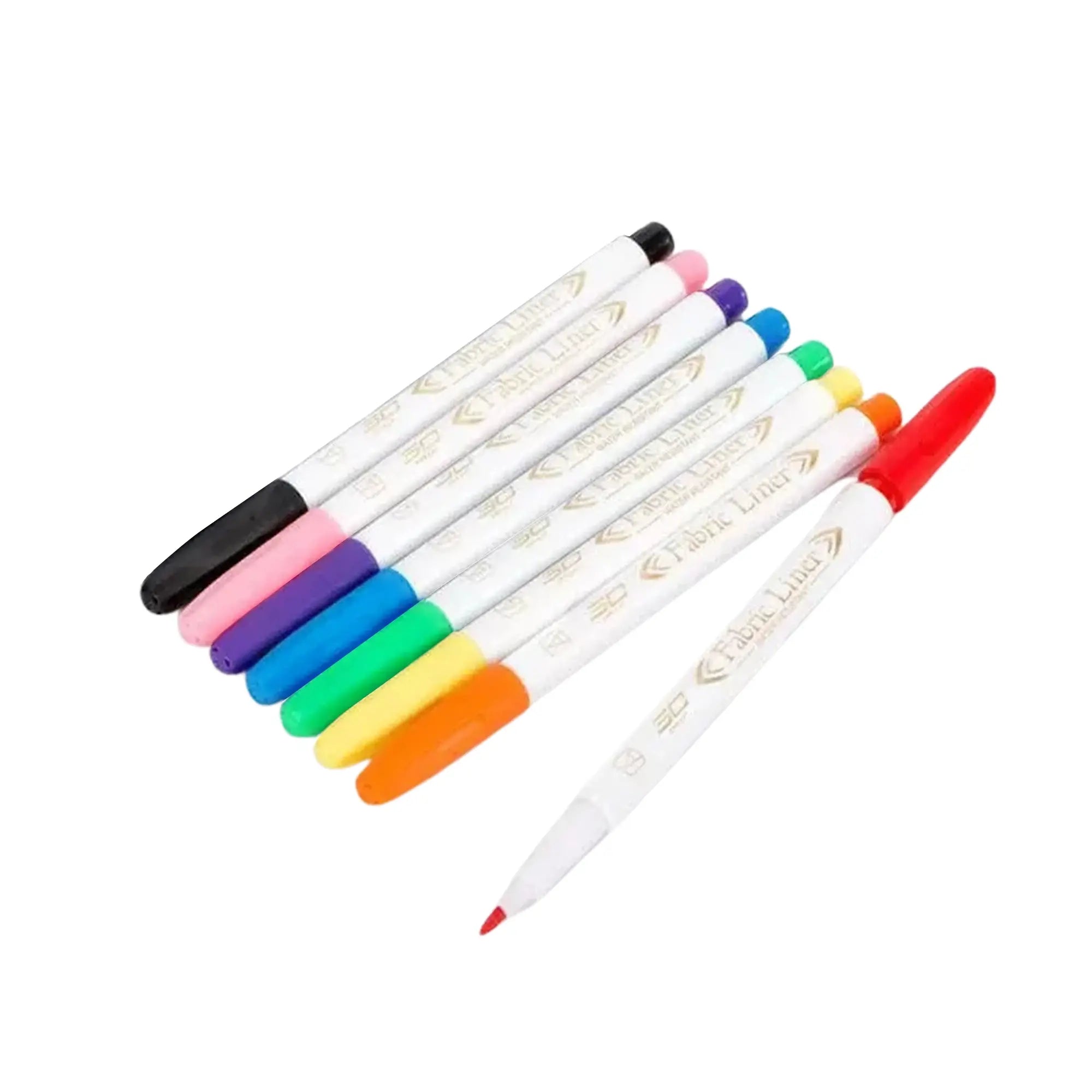 Colored fabric markers (8 pcs)