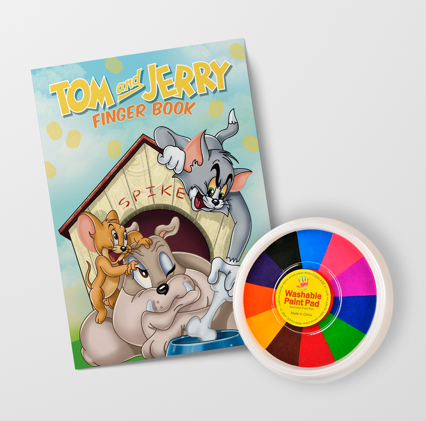 NEW - TOM & JERRY Fingerprint Book