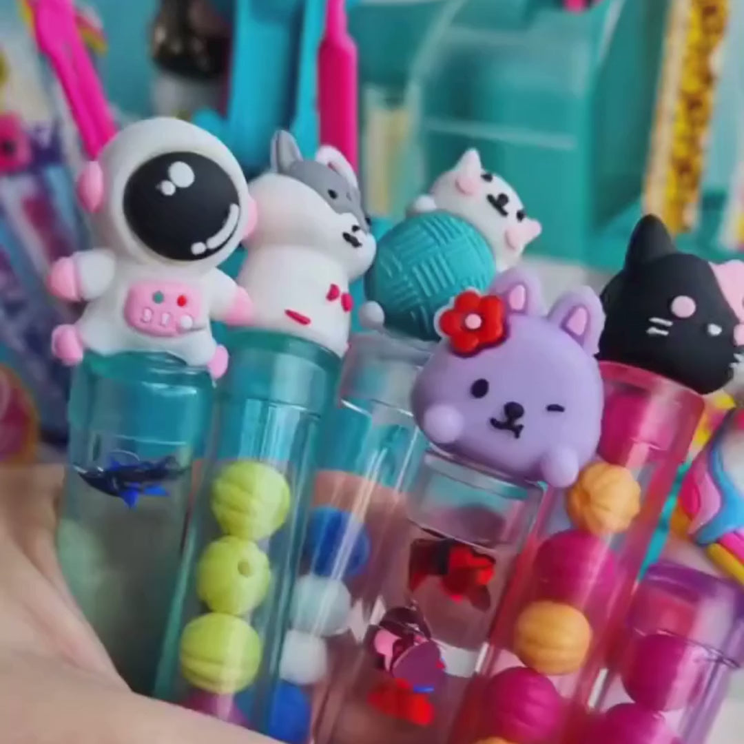 Magical Glitter Pens – DIY Pens with Floating Glitter Your Child Can Build! (4+ years)