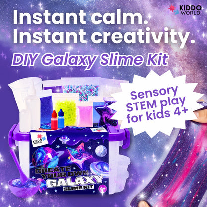 Galaxy Slime Kit – creative fun for kids aged 4+