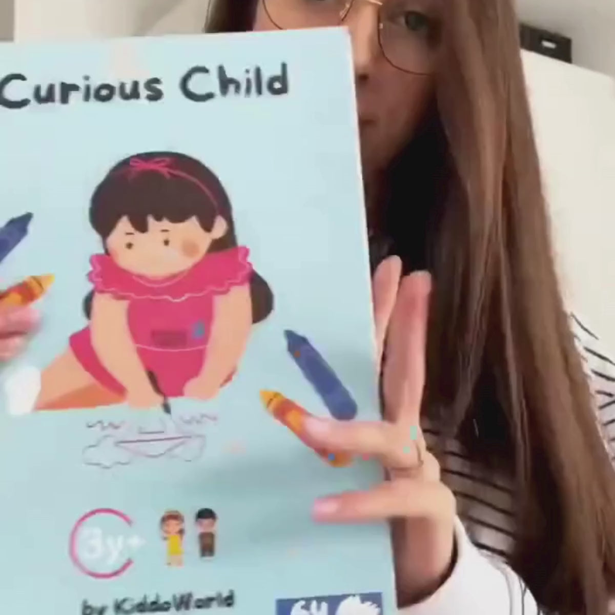 Curious Child | Wipe-Clean Notebook for Learning Writing and Logic (64 pages, 3+ years)