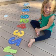 Montessori skladačka - Číslice